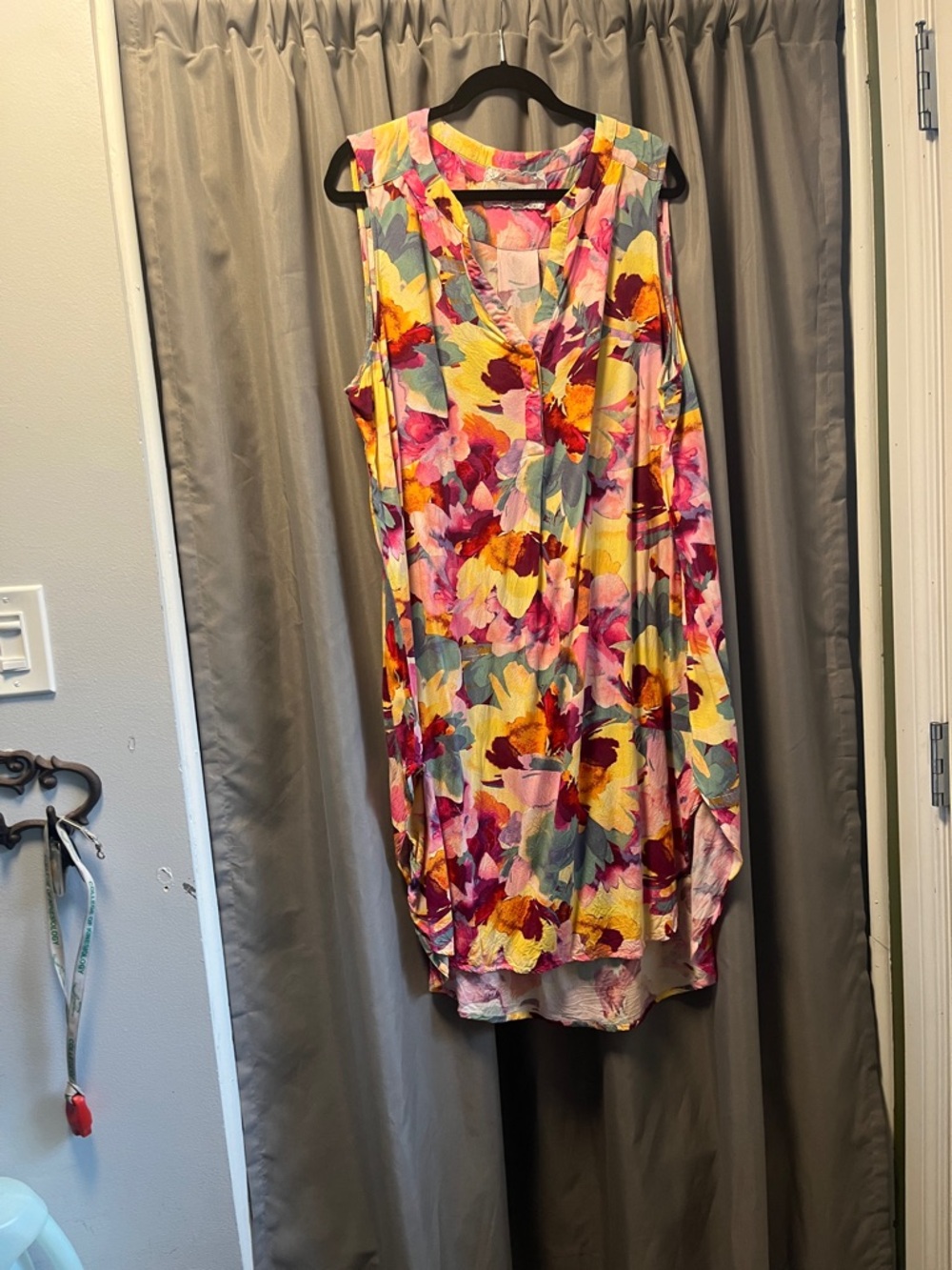 Cupio vibrant Multicolor Floral Print Dress